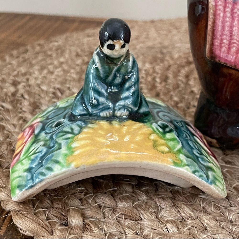 Vintage Banko Ware Japanese Buddha Elephant Teapot❤️🫖 - Picture 4 of 16
